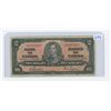 Image 1 : 1937 Bank of Canada $2.00 Bill Sig. Gordon & Towers