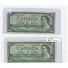 Image 1 : 1954 Bank of Canada $1.00 Replacement Note