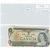 Image 1 : 1973 Bank of canada $1.00 Bill Sig. Crow & Bouey 9-Sequencial