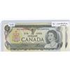 Image 1 : 1973 Bank of canada $1.00 Bill Sig. Crow & Bouey 4-Sequencial