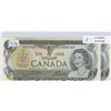 Image 1 : 1973 Bank of canada $1.00 Bill Sig. Crow & Bouey 2-Sequencial