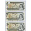 Image 1 : 1973 Bank of canada $1.00 Bill Sig. Crow & Bouey Lot of 31