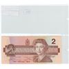 Image 2 : 1986 Bank of Canada $2.00 Bill Sig. Thiessen & Crow