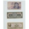 Image 1 : 1 Sheet of Various World Bills Lot of 3