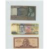 Image 1 : 1 Sheet of Various World Bills Lot of 3
