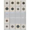 Image 2 : Sheet of World Coins Lot of 13