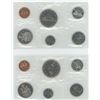 Canadian Uncirculated Set 1968 x 2