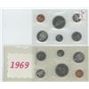 Image 1 : Canadian Uncirculated Set 1969 x 2