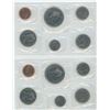 Image 2 : Canadian Uncirculated Set 1976 x2