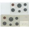 Image 2 : Canadian Uncirculated Set 1976, 1977 Lot of 2