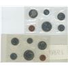 Image 2 : Canadian Uncirculated Set 1980, 1981 Lot of 2