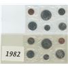Canadian Uncirculated Set 1982, 1983 Lot of 2