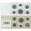 Image 1 : Canadian Uncirculated Set 1983, 1984 Lot of 2