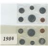 Canadian Uncirculated Set 1984, 1985 Lot of 2