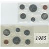 Canadian Uncirculated Set 1985, 1986 Lot of 2