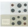 Image 2 : Canadian Uncirculated Set 1985, 1986 Lot of 2