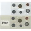 Image 1 : Canadian Uncirculated Set 1987, 1988 Lot of 2