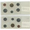 Image 2 : Canadian Uncirculated Set 1989, 1990 Lot of 2