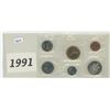 Image 1 : Canadian Uncirculated Set 1991