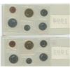 Image 2 : Canadian Uncirculated Set 1993, 1994 Lot of 2