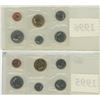 Image 2 : Canadian Uncirculated Set 1995, 1996 Lot of 2