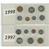 Image 1 : Canadian Uncirculated Set 1997, 1998w Lot of 2