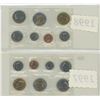 Image 2 : Canadian Uncirculated Set 1997, 1998w Lot of 2