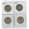 Image 1 : Canadian 50c 1939, 1940, 1941, 1942 Lot of 4