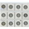 Image 1 : Canadian 50c Various Dates & Grades Lot of 12