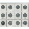 Image 2 : Canadian 50c Various Dates & Grades Lot of 12