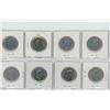 Image 2 : Canadian 50c Various Dates & Grades Lot of 8