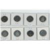 Image 2 : Canadian 50c Various Dates & Grades Lot of 8
