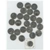Image 3 : Canadian Nickel Dollars Lot of 24 & 1 50c Piece