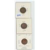 Image 1 : Canadian Error Coins Chipped Planchet 1c Lot of 3