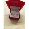 Image 2 : Silver Cubic Zirconia Ring size 7.5