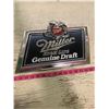 Image 1 : Miller Genuine Draft sign 15x10 Inch