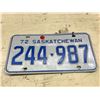 Image 1 : Matched Pair 1972 Sask License Plates (2)
