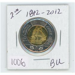 1812-2012 Toonie BU