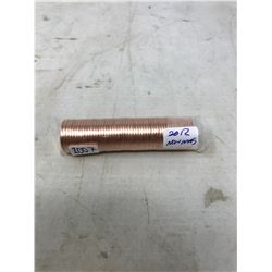 Mint Roll 2012 1 Cent