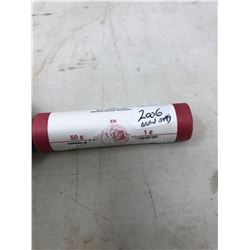 Mint Roll 1 Cent 2006 Non-Magnetic