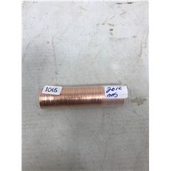 Mint Roll 1 Cent 2012 Magnetic (Rare)
