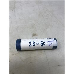 Mint Roll 5 Cent "V"