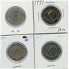 Image 2 : Canadian Twoonie Various Dates & Grades Lot of 4