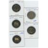 Image 1 : Canadian Twoonie Various Dates & Grades Lot of 5