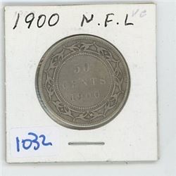 1900 Newfoundland 50c
