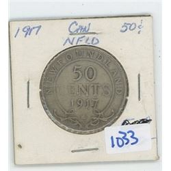 1917 Newfoundland 50c