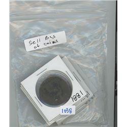 Bag of British One Penny Various Dates & Grades