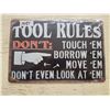 Image 1 : Repro tin sign