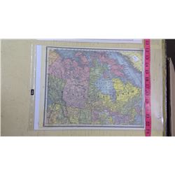 Map of Canada Reproduction