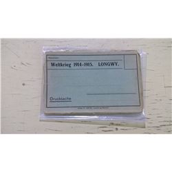 Special Postcards Picturing The Effects of World War I